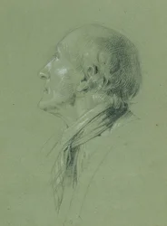 Porträtstudie zur Heimkehr des Landwehrmannes (1817)