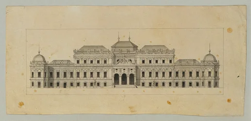 Studie zum Oberen Belvedere