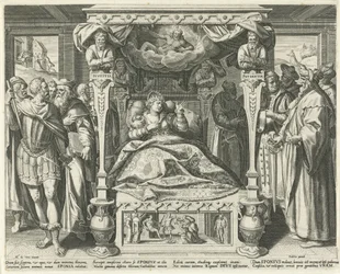Bett mit der Braut Christi