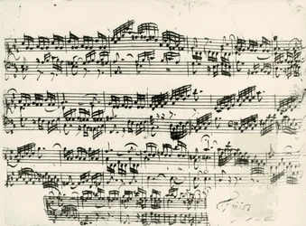 Partitur für 15 Inventionen BWV 772-801, 2-stimmig kontrapunktisch