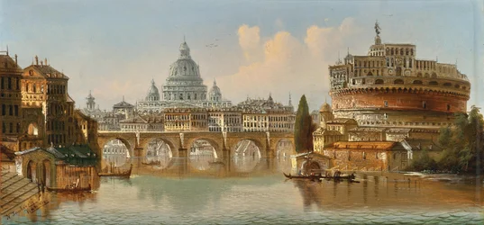 Rom Engelsburg und St. Peter