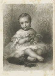 Porträt eines unbekannten Mädchens