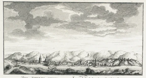 Ansicht der Festung Udinskoye, ca. 1735