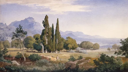 Eine arkadische Landschaft