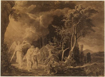 Die Austreibung aus dem Paradies (1. Mose 3, 23-24)