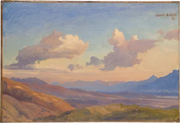 Landschaft in den Sabiner Bergen
