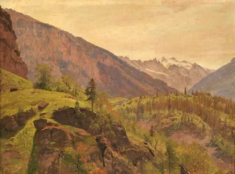 Schweizer Gebirgslandschaft