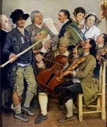 Musiker La Scartocciata, ca. 1778