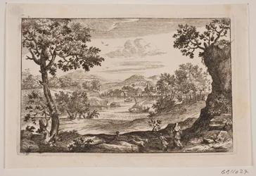 Fluss zwischen Bergen