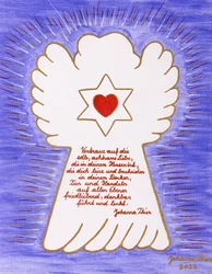 Der Engel mit dem Rosentaler Friedensstern