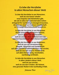Es lebe die Herzliebe in allen Menschen dieser Welt - Version 1