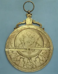 Astronomisches Instrument: Ein Astrolabium von Johannes Stoeffler (1452-1531), hergestellt im 16. Jahrhundert