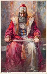 Saul brütet und plant gegen David