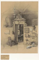 Tor im Atelier von Bosboom
