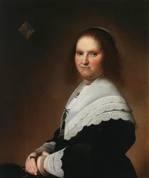 Porträt von Anna van Schoonhoven, 1645