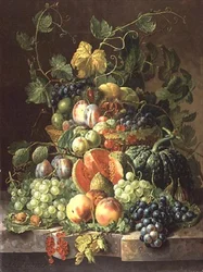 Korb mit Früchten