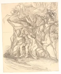 Illustration zu Alfred Tennysons "Enoch Arden"