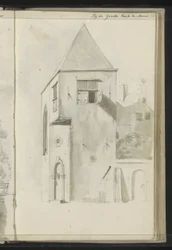 Stadtansicht bei der Grote Kerk in Hoorn