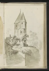 Türme des Noorderpoort in Hoorn