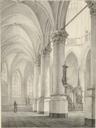 Innenraum der Nieuwe Kerk in Delft