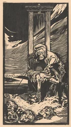 Der Tod bei der Guillotine