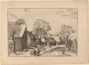 Bauernhöfe und Schuppen