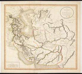 Eine Karte von Persien