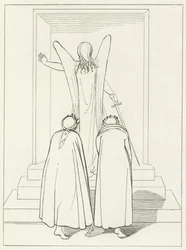 Tor des Fegefeuers, Fegefeuer, Gesang 9 (Gravur)