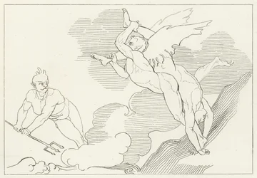 Gipfel von Malebolge, Inferno, Gesang 21 (Gravur)