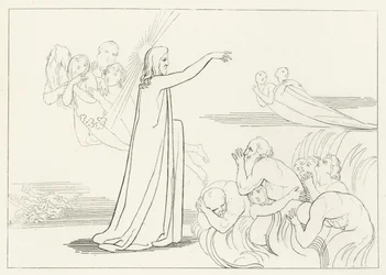 Der Abstieg Christi, Inferno, Gesang 4 (Gravur)