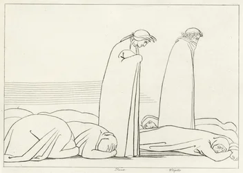 Das Reich der Habgier, Fegefeuer, Gesang 19 (Gravur)