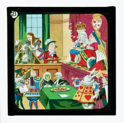 Alice im Wunderland, Farbige Laternenbilder