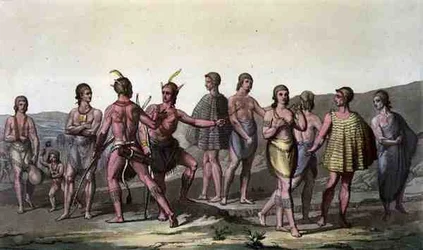 Indigene Ureinwohner aus Amerika