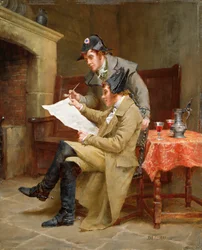 Nachrichten von der Armee, ca. 1900