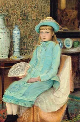 Blaue Glockenblume, 1877