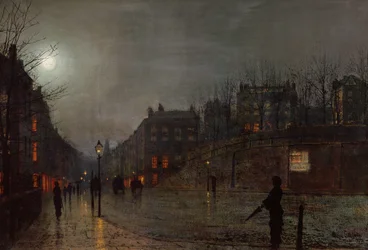 Heimkehr in der Dämmerung, 1882