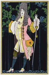 Illustration für "Rogues In Porcelain", Eine Sammlung von Gedichten aus dem 18. Jahrhundert