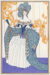 Illustration für "Rogues In Porcelain", Eine Sammlung von Gedichten aus dem 18. Jahrhundert