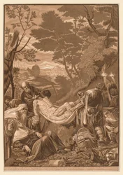 Venetianische Serie: Grablegung Christi