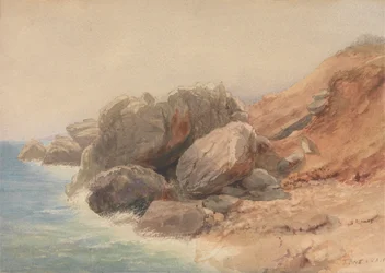 Studie von Felsen