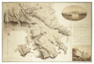 Plan der Umgebung des English Harbour, Antigua, ca. 1782