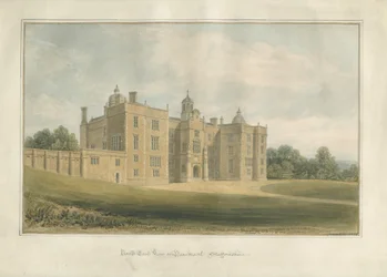 Beaudesert Hall und Park, 1824