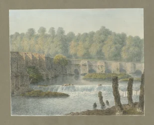 Burton-upon-Trent Brücke und Stadt