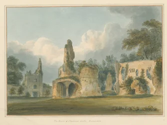 Dorset - Sherborne - Burgruinen, 1802