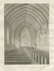 Lichfield - Innenraum der Christuskirche (Neue Kirche)