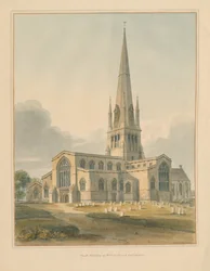 Oxfordshire - Witney Kirche