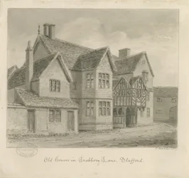 Stafford - Alte Häuser in der Crabbery Lane