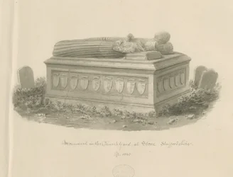 Stone Kirche - [Grab von William Crompton]