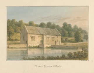 Wiltshire - Ansty - Klosterreste, 1817