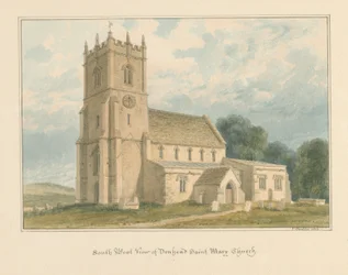 Wiltshire - Donhead Saint Mary Kirche